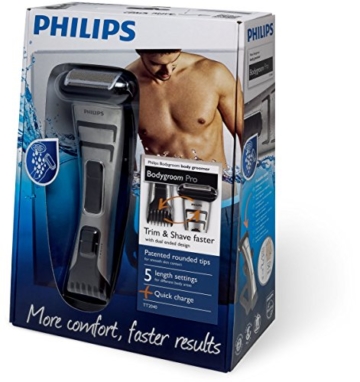 Philips Bodygroom Series All-in-One Bodygroomer 7000 TT2040/32, 5.4 Watt, schwarz/metall - 10