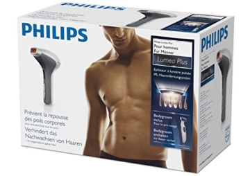 Philips IPL Haarentfernungssystem Lumea for Men (inklusive Bodygroom) TT3003/11, 7 Watt - 6