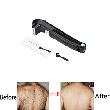 Herren Rückenrasierer, Voberry Elektrische Zurück Haar Rasierer Remover Körper Trimmer Rasierer Self Groomer Rasieren - 2