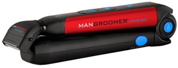 MANGROOMER Lithium Max Back Shaver with 2 Shock Absorber Flex Heads, Power Hinge, Extreme Reach Handle and Power Burst - 10