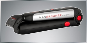 MANGROOMER Ultimate Pro Back Shaver with 2 Shock Absorber Flex Heads, Power Hinge, Extreme Reach Handle and Power Burst by Mangroomer (Marut Enterprises, LLC) - 23
